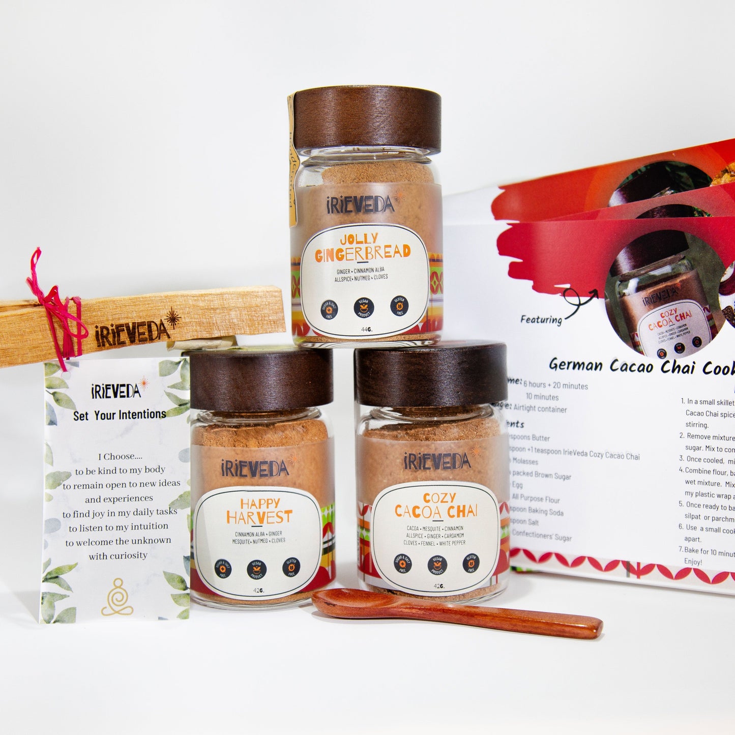 IrieVeda Spice Blends Holiday Baking Baking Spirits Bright fodmap ayurvedic