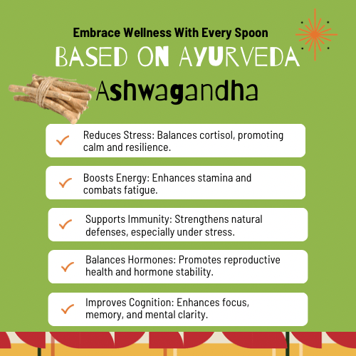 IrieVeda Spice Blends Single Spice Organic Ashwagandha Tea Cut fodmap ayurvedic