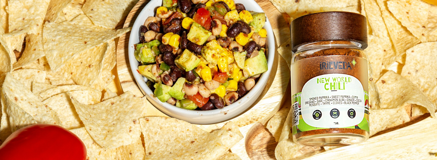 Cowboy Caviar Chili (Gluten Free, Vegan, FODMAP Friendly, Allergen Friendly)
