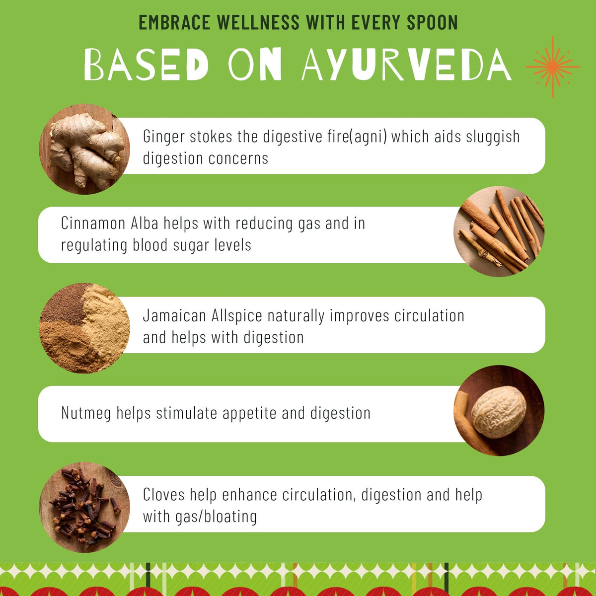 IrieVeda Spice Blends Holiday Baking Jolly Gingerbread fodmap ayurvedic