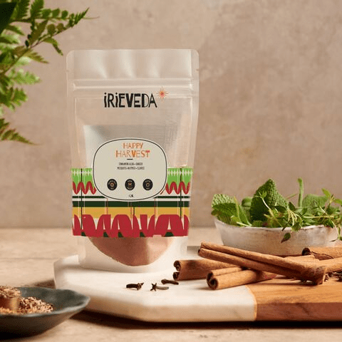 IrieVeda Spice Blends Holiday Baking Pouch Refill (1/2 cup) Happy Harvest fodmap ayurvedic