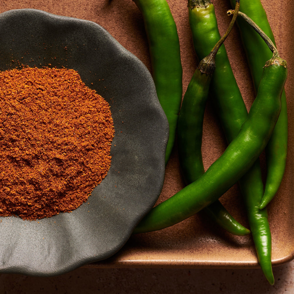 
                  
                    IrieVeda Spice Blends Organic Cayenne (1 oz) Pouch West Indies Curry & Scotch Bonnet Pepper or Organic Cayenne fodmap ayurvedic
                  
                