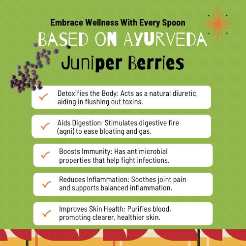IrieVeda Spice Blends Single Spice Organic Juniper Berries fodmap ayurvedic