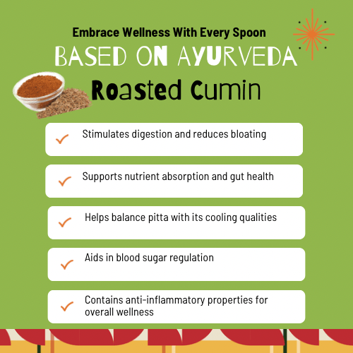 IrieVeda Spice Blends Single Spice Organic Roasted Cumin fodmap ayurvedic