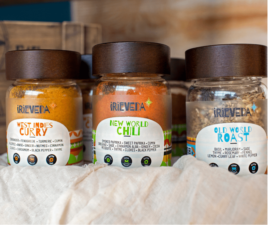 
                  
                    IrieVeda Spice Blends World Trade Trio fodmap ayurvedic
                  
                